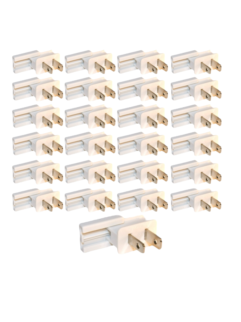 Slide Plug White 25ct Spt-2 Male