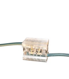 SPT-2 inline connector, clear