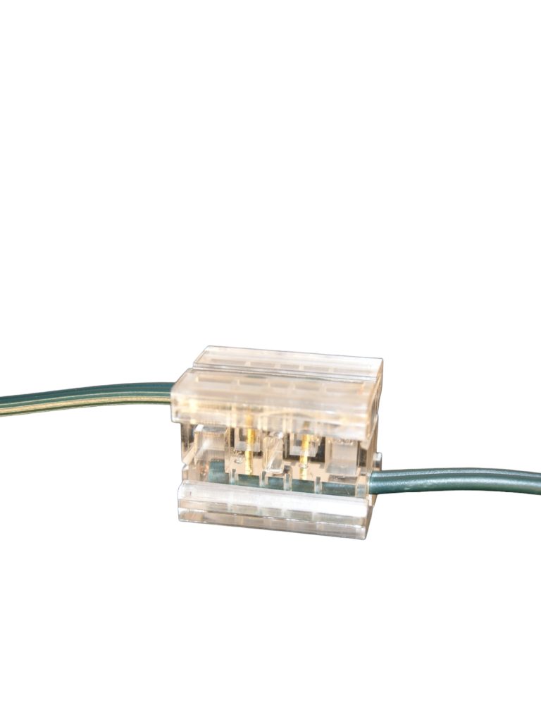 SPT-2 inline connector, clear