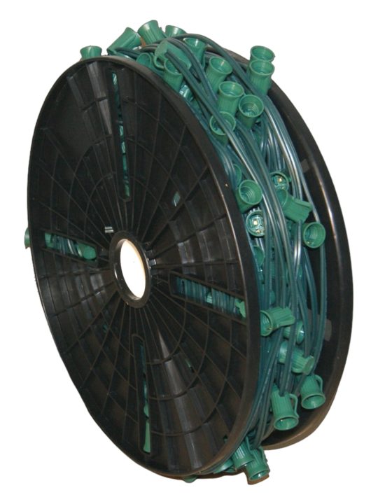 50 new 250ft C9 Light Spool green 12" spacing SPT-2
