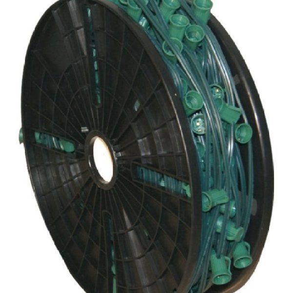 250ft C9 Light Spool green 12" spacing SPT-2