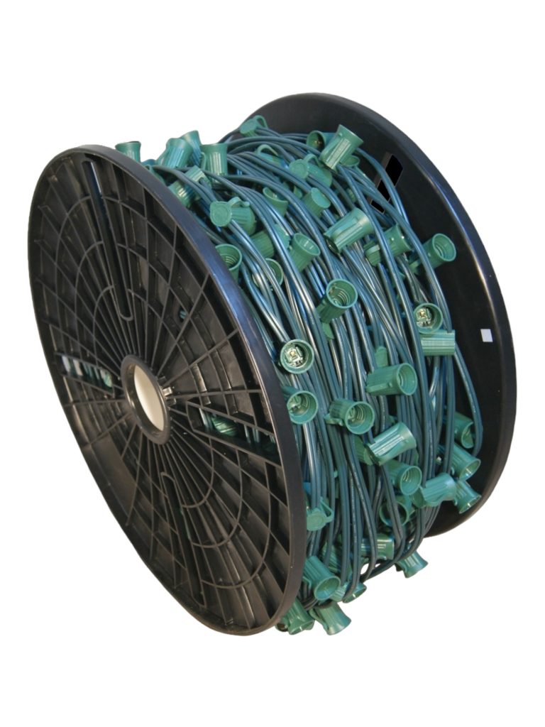 C9 Wire Green 500ft 12" Spacing SPT-2