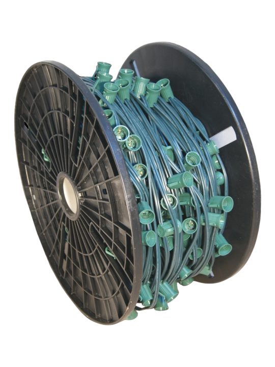 500ft C9 Light Spool green