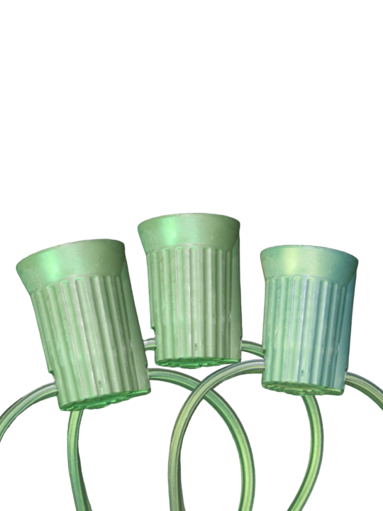 Photoroom_20240804_134123 50ft C9 Light String green 12" spacing SPT-2