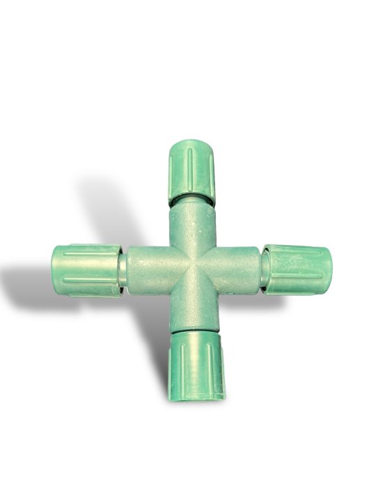 120 Coaxial 3 way light splitter for coaxial holiday lights