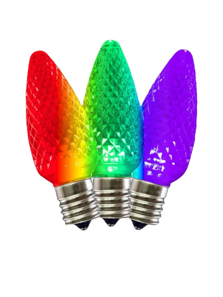 C9 Bulb RGB Faceted